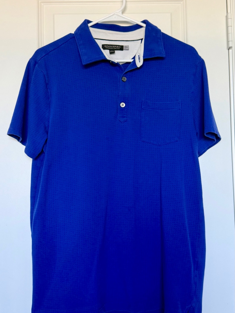Banana Republic Men’s Polo Shirt - Cobalt Blue